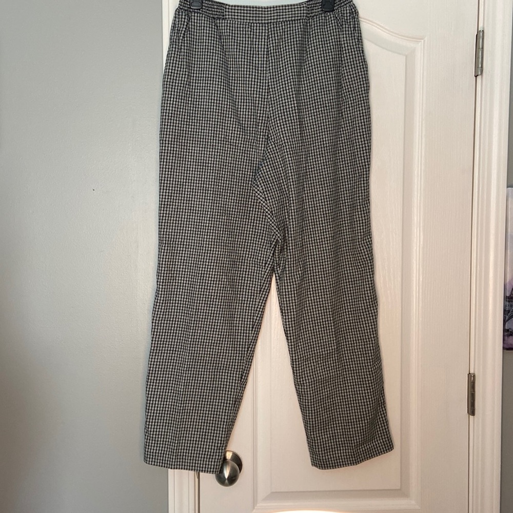 Separate Impressions checkered pants